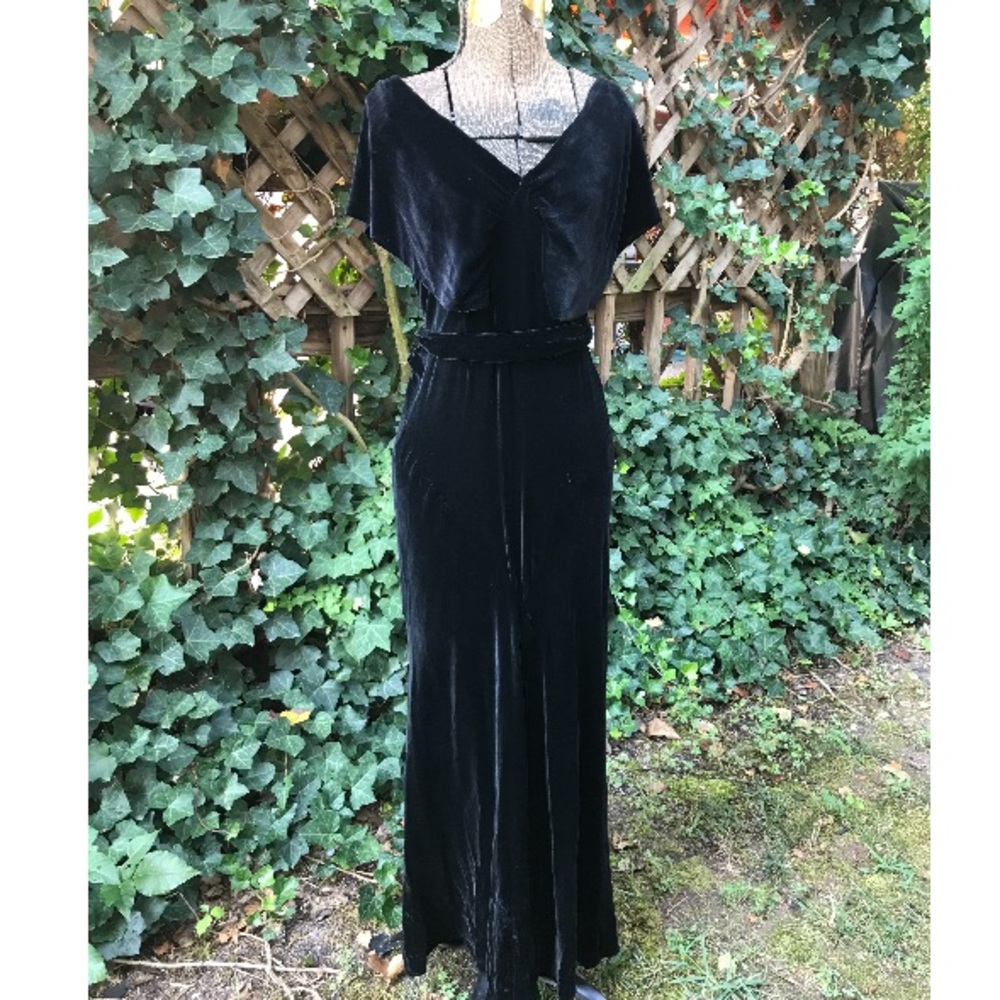 1930’s Velvet Gown